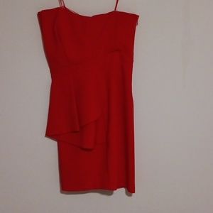 LULUS strapless cocktail dress with zipper. Size medium